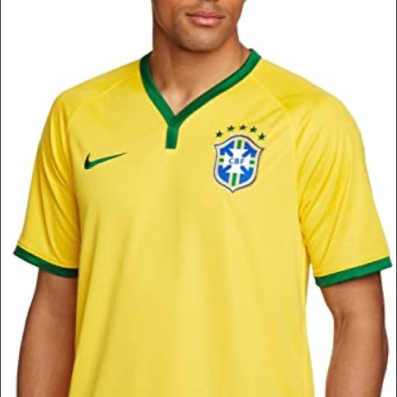 Shirts Authentic Brazil Football Jersey Cropped Poshmark